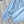 Moncle 25 Stand-Up Collar Double Zip Jacket Blue Cotton amd Polyester  267975