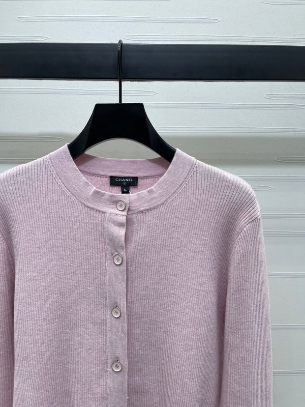 CARDIGAN CHANEL IN LANA A MANICHE LUNGHE MOD. 282