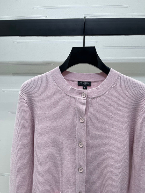 CARDIGAN CHANEL IN LANA A MANICHE LUNGHE MOD. 282