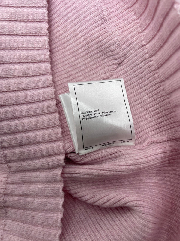 CARDIGAN CHANEL IN LANA A MANICHE LUNGHE MOD. 282