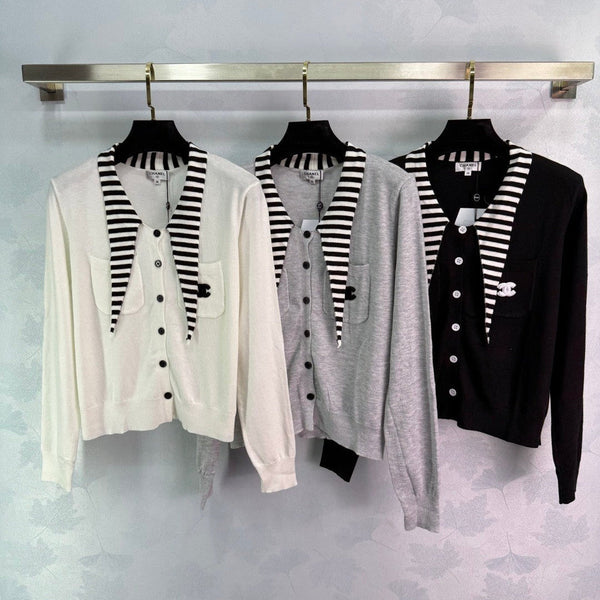 CARDIGAN CHANEL IN LANA A MANICHE LUNGHE MOD. 274