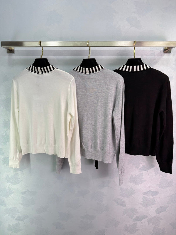CARDIGAN CHANEL IN LANA A MANICHE LUNGHE MOD. 274