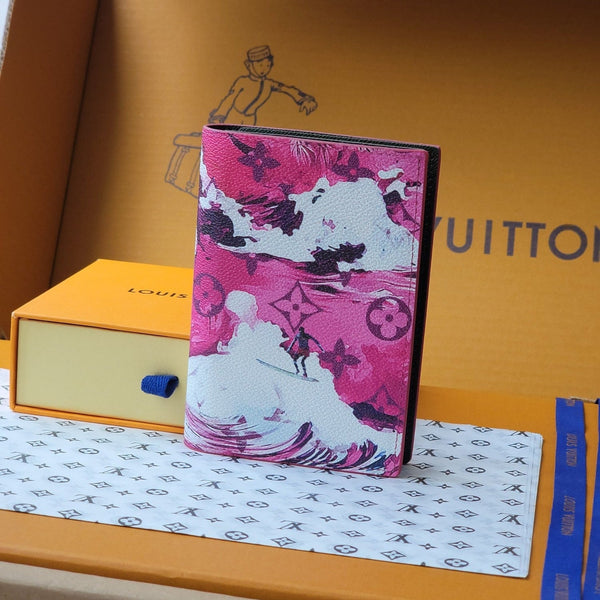 LV Wallet 14cm Pink Monogram Canvas 261848