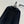 HM Letter Sweater in Black Cashmere