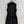 HM Majia Zipped Sleeveless Dress in Black Cotton