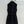 HM Majia Zipped Sleeveless Dress in Black Cotton