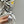 HM 25S Palefroi Remix Sleeveless Dress Graphic Print in White Silk