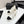 Chanel 25 Platform Thick Heel Shoe White Black Sheepskin