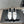 CC 25S Round Toe Chain Loafers in White Cowhide 442532