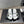 CC 25SS Flower Buckle Platform Beach Slides in White Cowhide