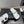 CC 25SS Flower Buckle Platform Beach Slides in White Cowhide