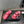 CC 25SS Flower Buckle Platform Beach Slides in Rose Pink High-Mercerized Sardine