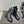 CC 25S Round-Toe Zippered Ankle Boots in Black Cowhide and Embroidered Latticework 442503