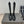 CC 25S Round Toe Mid-Heel Zippered High Boots in Black Glossy Cowhide and Embroidered Latticework 442492