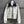 BV 25S Jacket Sheepskin Neck in White High-Weave Fabric