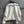 BV 25S Jacket Sheepskin Neck in White High-Weave Fabric
