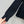 BV V-Neck Cardigan in Black Cashmere