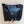 CC 25P Rivet Bucket Bag Silver Hardware in Black Polished Lambskin