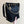 CC 25P Rivet Bucket Bag Gold Hardware in Black Polished Lambskin