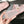 CC 25s Coco Beach Mary Jane Flats Pink and Black Mesh Cowhide 329018