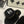 CC 25s Logo Slippers Black Shearling 455081