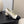 CC 25A Double C Giant Pearl Heel Mary Janes White Cowhide 127018
