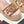 VL Flatform Sandal 15mm In Brown Cherry Embroidery Cowhide 456392