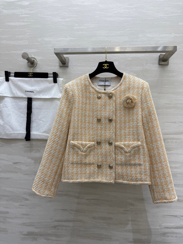 CC 25C Gentle Braided Jacket Orange Tweed