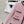 Giacca rosa intrecciata in morbido tweed di lana di Salisburgo CC 25