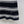 CC 25 Striped Knit Skirt Black Wool