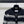 CC 25 Striped Knit Cardigan Black Wool