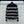 CC 25 Striped Knit Cardigan Black Wool