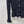 CC 25 Fishtail V-Neck Knitted Long-sleeved Cardigan Black Wool