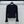 CC 25 Fishtail V-Neck Knitted Long-sleeved Cardigan Black Wool