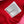 CC 25F Round-Neck Knitted Long-Sleeved Cardigan Red Wool