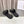 CD D-Lane Flat Colorblock Espadrilles Black Raffia and Calfskin