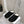 The Row 2025 Slipper Black White Cowhide Wool 402119