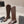 Chanel Boot Brown Chocolate Leather 148453