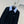 Miumiu Detachable Shirt Cardigan Black Mix Blue Collar and Cashmere