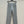 Miumiu Low Waist Trousers Gray Cotton