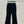 CE Flared Velvet Pants Black Cotton