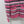 CC 25 Striped Knitted Long-Sleeved Pocket Cardigan Pink Tencel