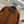 CE Contrast Color Padded Suede Jacket Dark Brown Polyester