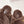 Fendi F013 2025ss Fluffy Slippers Chocolate Brown Lambswool 467193