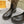 Fendi Ankle Boots F Pattern Black and Brown Cowhide 463743