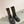 Fendi Ankle Boots F Pattern Black and Brown Cowhide 463743