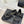 CC 25P Hollow Chain Bow Mary Janes Black Mesh 473301