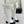 CC 25A Pleated-Collar Bow-Tie Stretch High Boots White Lambskin 473358
