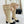CC 25A Pleated-Collar Bow-Tie Stretch High Boots Beige Lambskin 473357