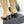 CC 25A Pleated-Collar Bow-Tie Stretch High Boots Beige Lambskin 473357